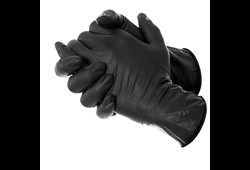 Handschuhe Latex schwarz S - 100 St - NP